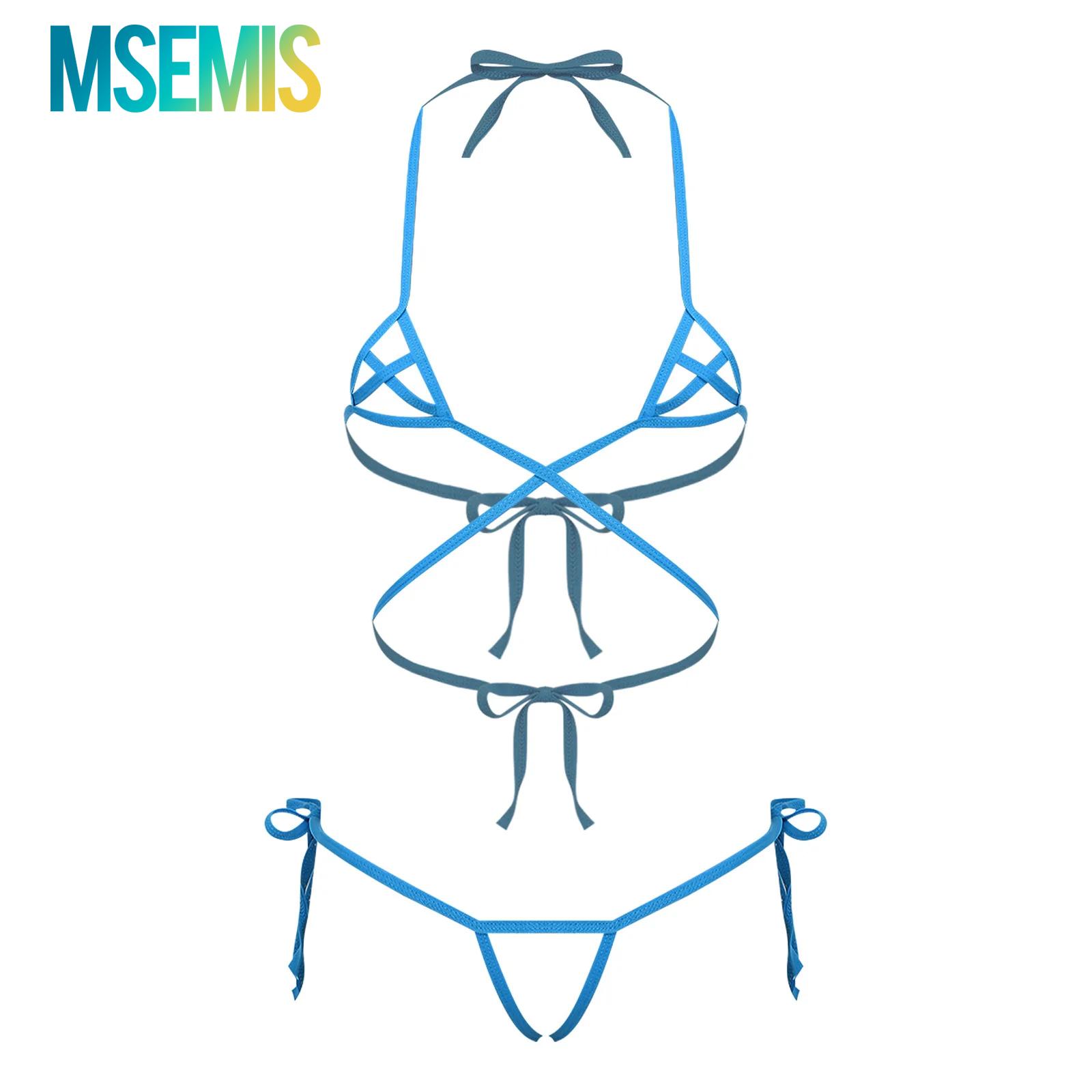 Sheer Bra Lace - Womens Lingerie See Through Bikini Swimwear
