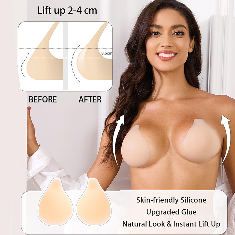1/2 Pairs Women Sticky Bra Pus – Strapless Bra Adhesive Bewertung und Preis