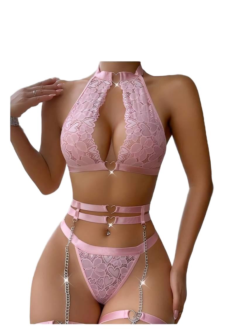 Sexy Lingerie Set Push Up Lace – Lace Bralette Set Bewertung und Preis