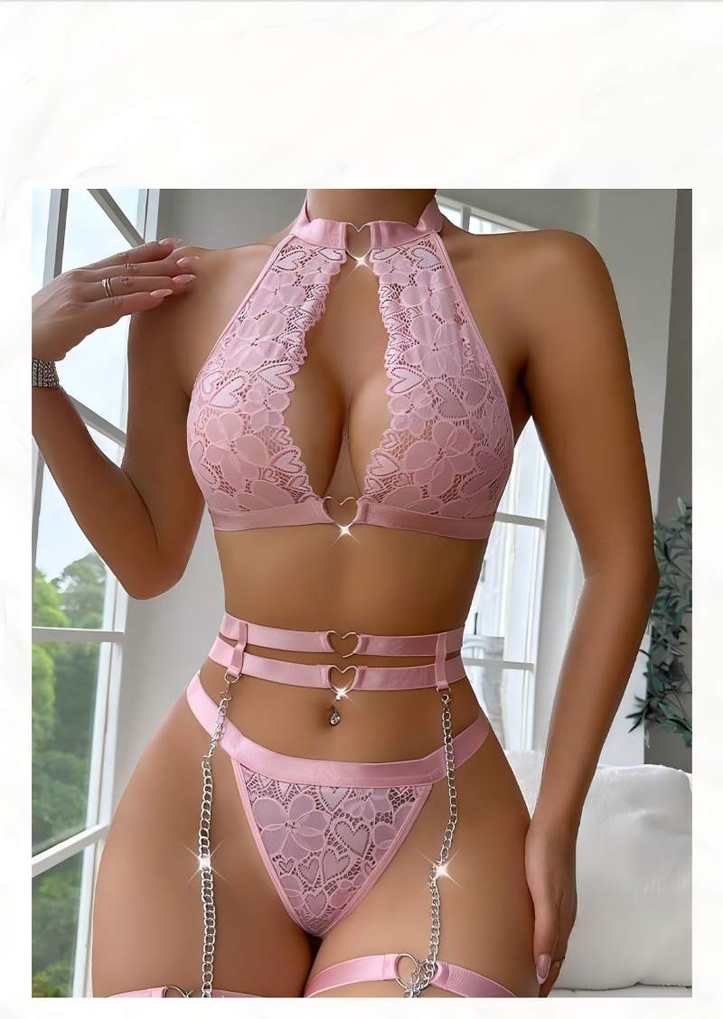 Sexy Lingerie Set Push Up Lace – Lace Bralette Set Bewertung und Preis