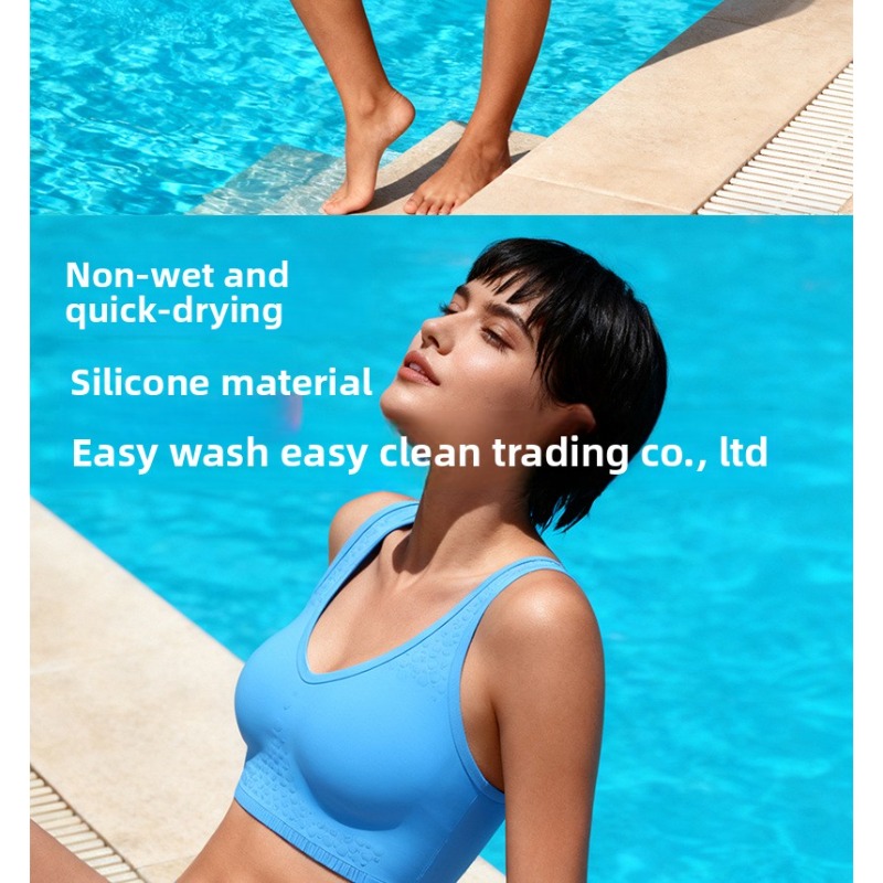 Silicone Women Swim Bikini Set – Minimizer Bra Women Bewertung und Preis
