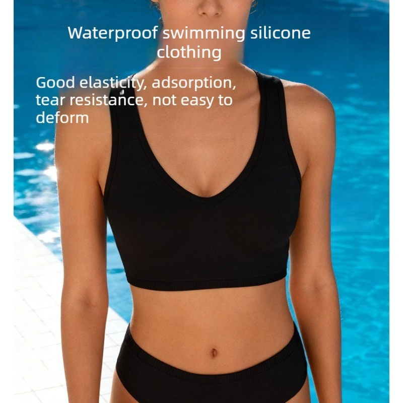 Silicone Women Swim Bikini Set – Minimizer Bra Women Bewertung und Preis