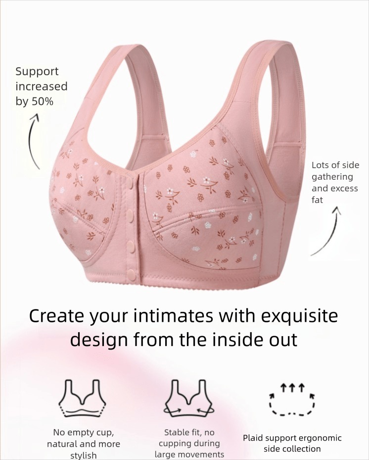 7pcs Elegant Lace Push Up Seam – Full Coverage Bra Bewertung und Preis