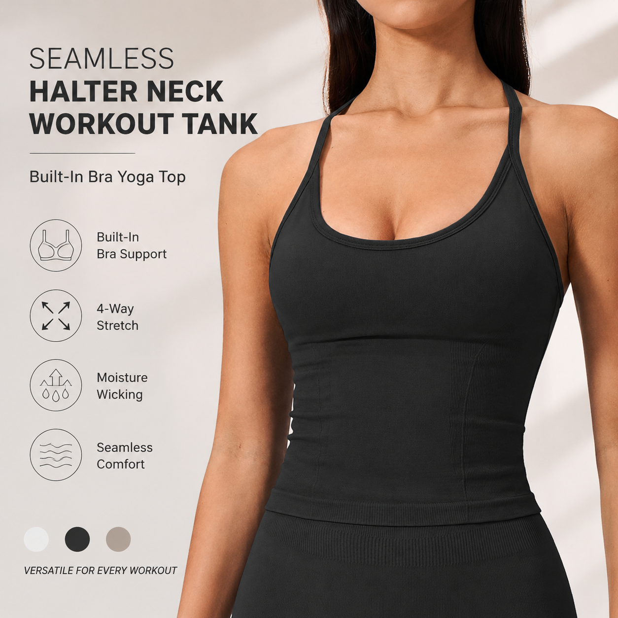 Luxury 2 in 1 Yoga Tank Top wi – T Shirt Bra Seamless Bewertung und Preis