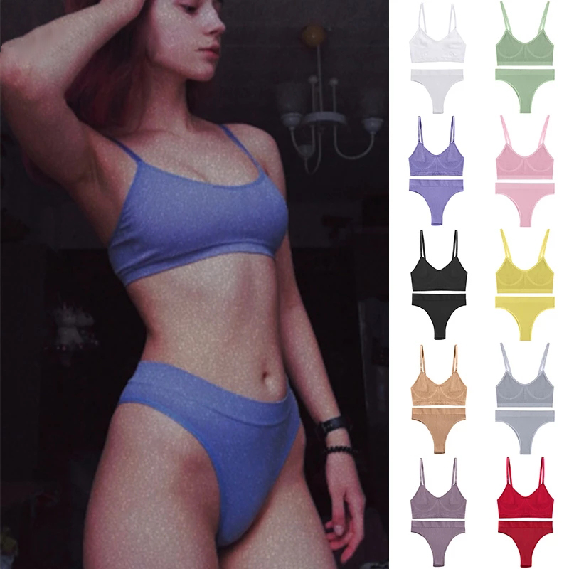 Women Bra Set Sexy Lingerie Fe – T Shirt Bra Seamless Bewertung und Preis