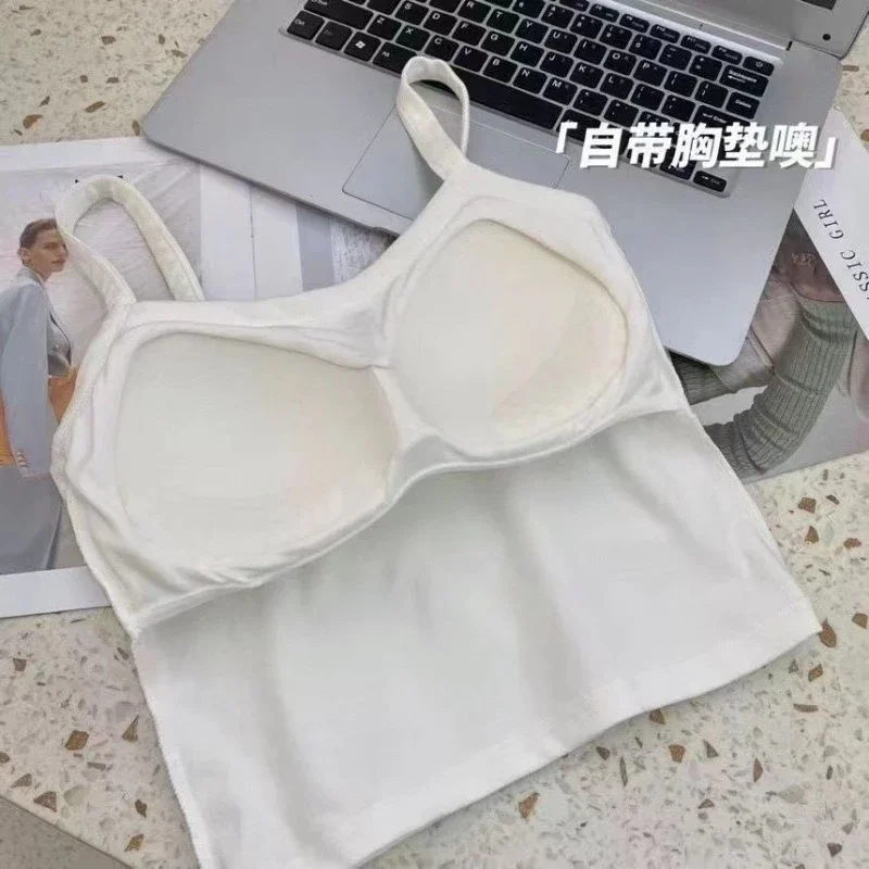 Sexy Sleeveless Crop Top for W – T Shirt Bra Seamless Bewertung und Preis