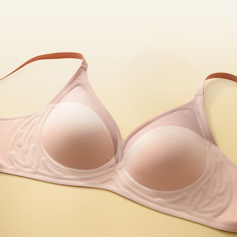 Stripe Color Contrast Soft Sup – Underwire Bra Padded Bewertung und Preis