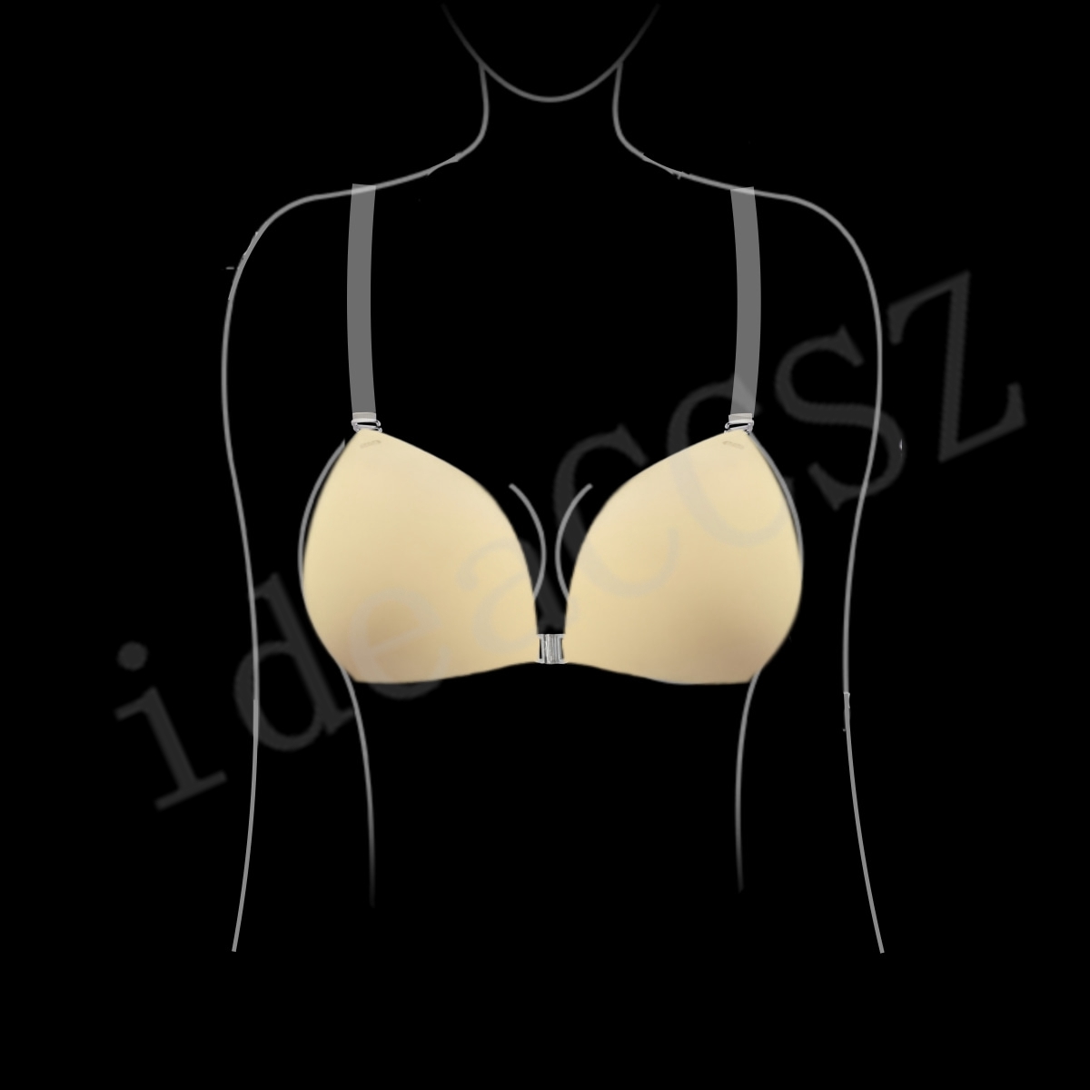 Sticky Bra for Women Backless  – Plunge Bra Push Up Bewertung und Preis