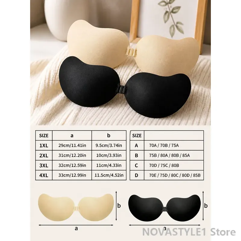 2 Pairs Breathable Invisible B – Strapless Bra Adhesive Bewertung und Preis