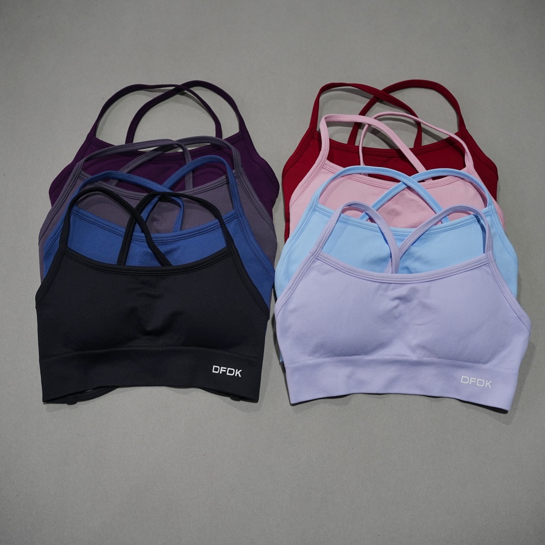 DFDK Ribbed Seamless Cross Bac – Plunge Bra Push Up Bewertung und Preis