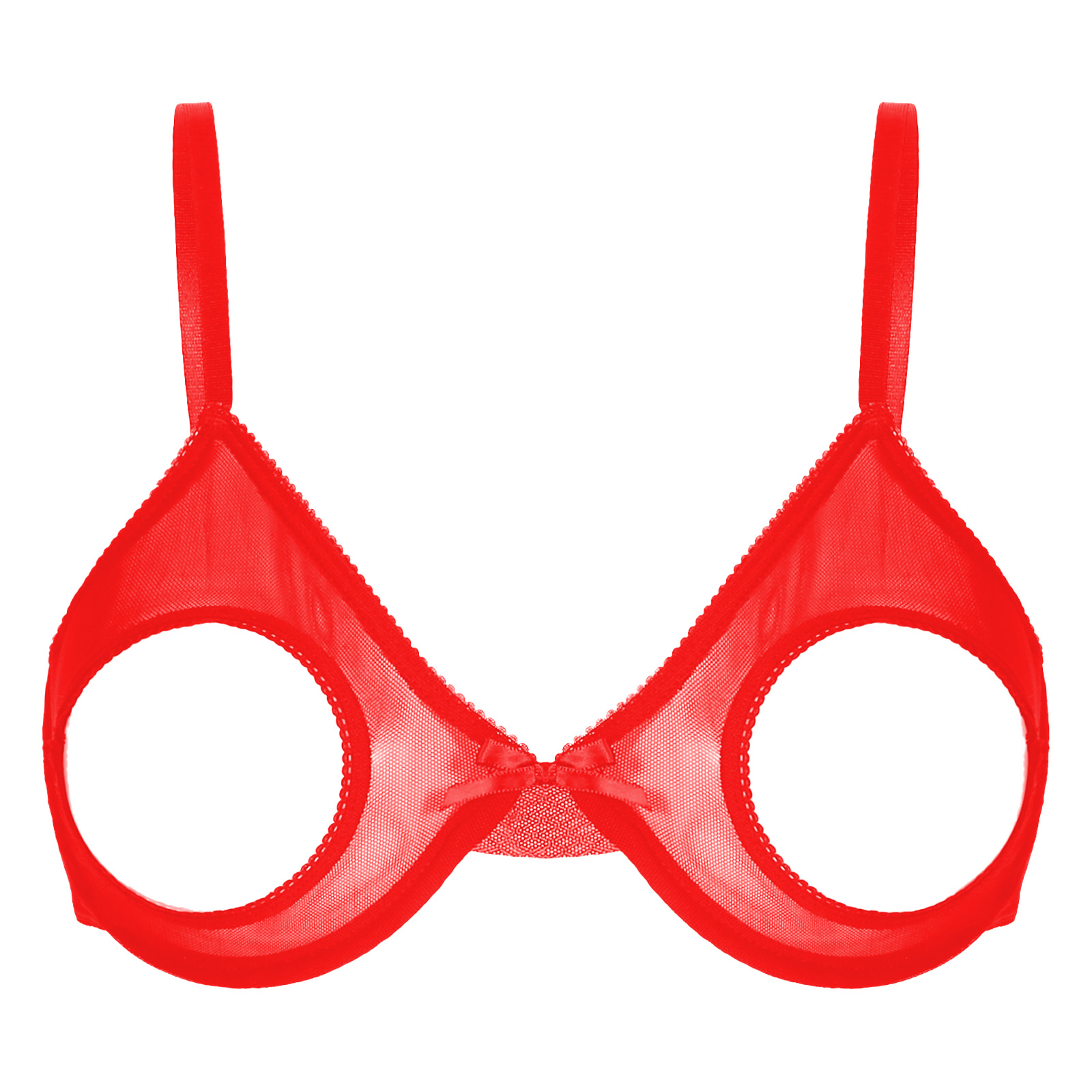 Woman's Lace Underwire Push Up – Demi Bra Balconette Bewertung und Preis