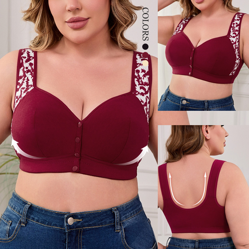 XL-7XL Plus Size Front Buckle  – Full Coverage Bra Bewertung und Preis