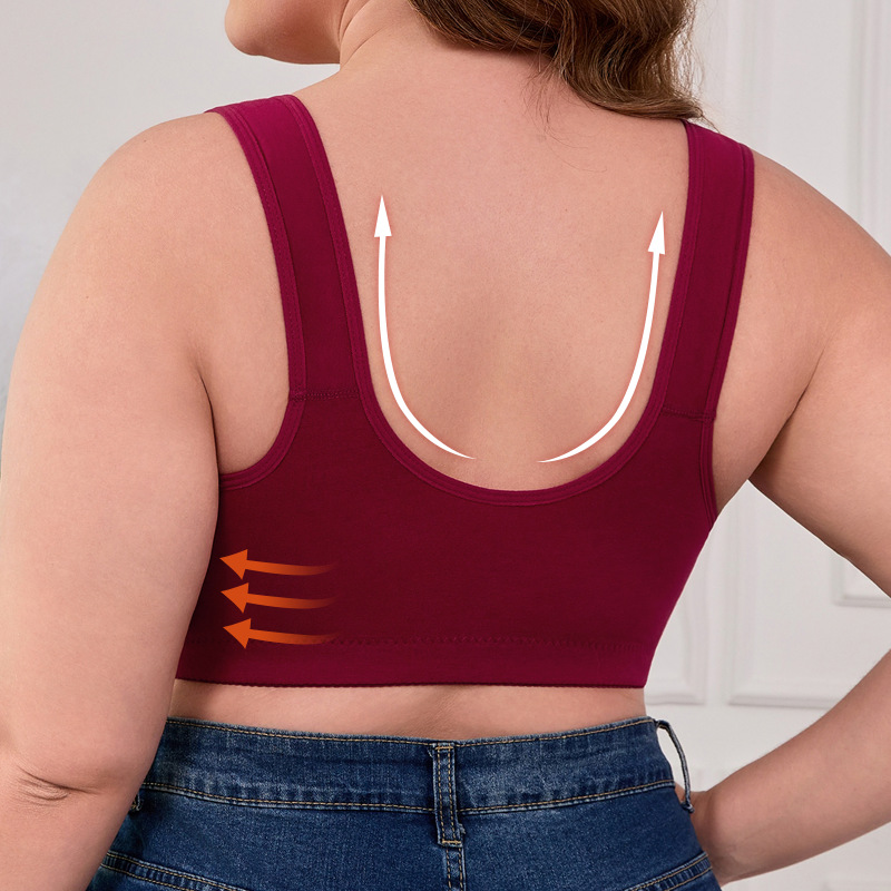 XL-7XL Plus Size Front Buckle  – Full Coverage Bra Bewertung und Preis
